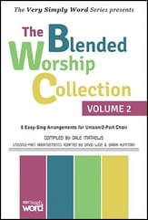 The Blended Worship Collection Vol. 2 Unison/Two-Part Choral Score cover